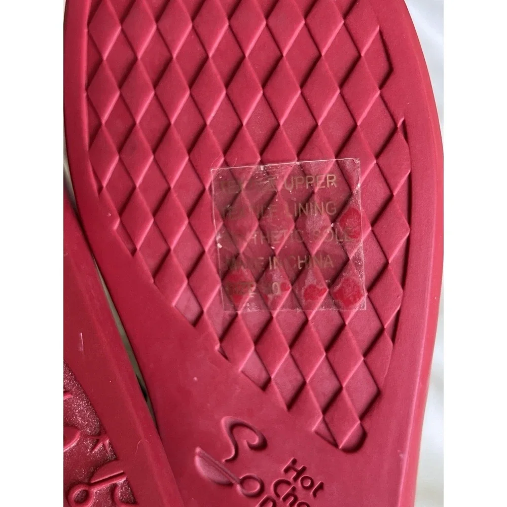 Hot Chocolate Design Girls Leopard Print Mary Jane Flats EU 30 US 12 Fun Cute